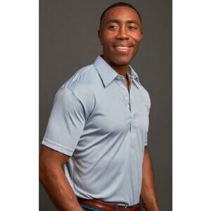 Collars & Co. The Original Dress Collar Short-Sleeve Polo